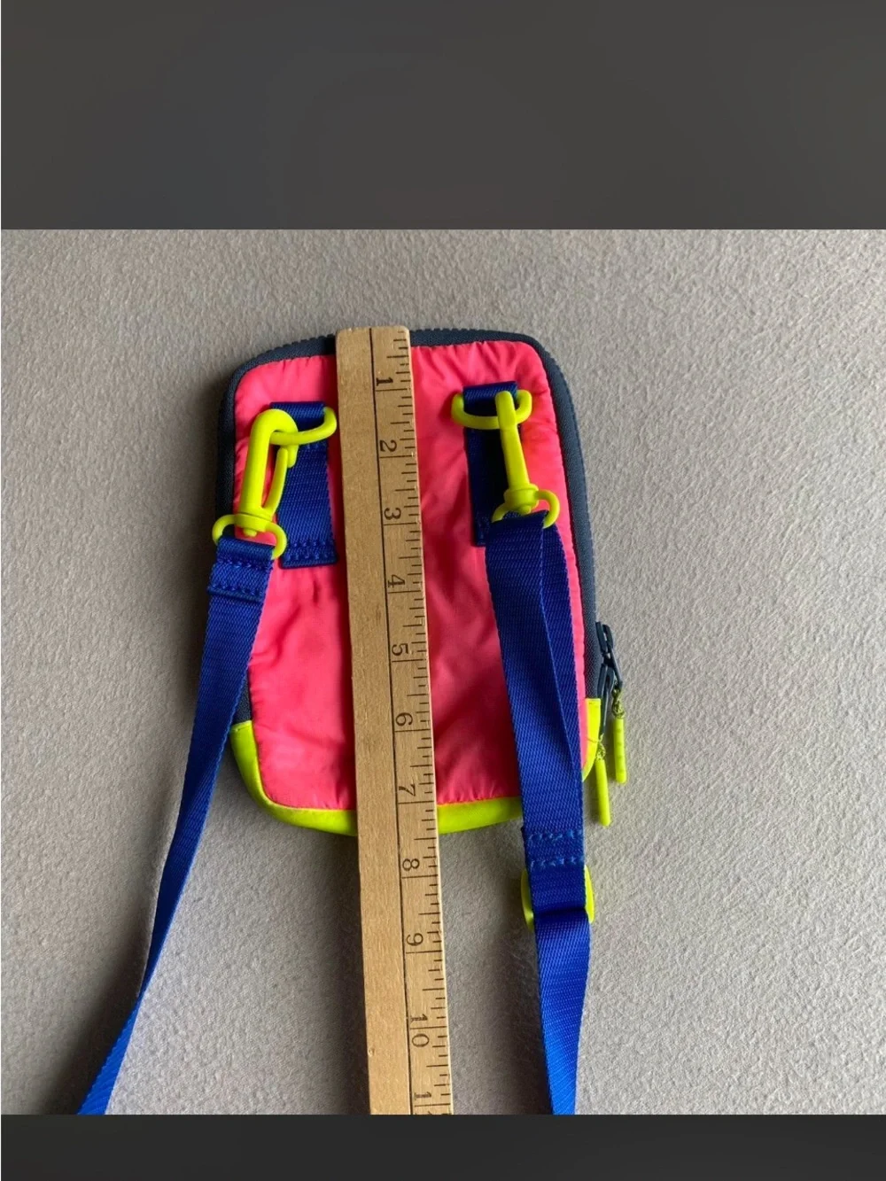 Lululemon Bright Colorblock Crossbody Pouch - Pink & Blue - Picture 5 of 7